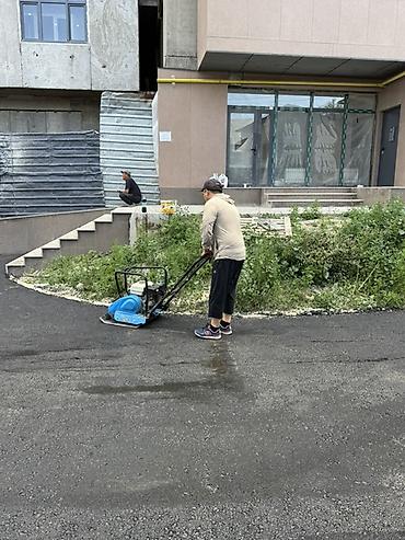 Строительство под ключ: Асфальт Короолорду жана үй айланасындагы аймактарды асфальттоо жана — 4