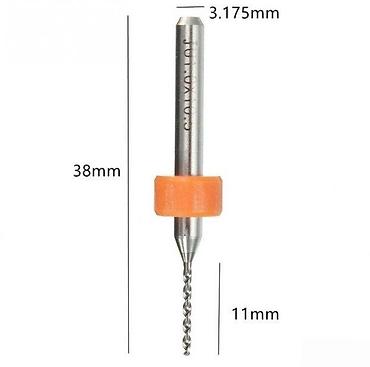 baterijski: PCB BURGIJE SA PRIHVATOM 3,174MM I VRHOVIMA OD 0,2 DO 1MM | Pcb — 1