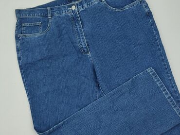 stradivarius woskowane spodnie z wysokim stanem: Jeansy damskie, rozmiar 4XL
