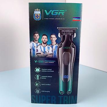 Trimmer VGR 918 - 1200mAh / 180 Dəqiqə / 2 Sürət - 6500RPM / — 4