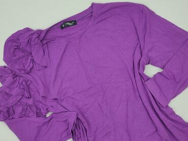 koszula z krótkim rękawem damska h m: Fancy, Women's blouse, size M (EU 38)