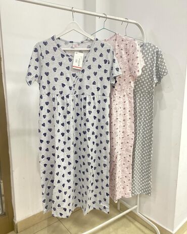 Ночные сорочки: В роддом сорочки,комплекты двойки тройки Широкий ассортимент рынок — 8