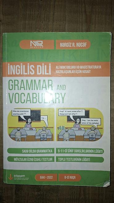 Dərs vəsaitləri paketi 1) İngilis dili – “Grammar and Vocabulary” -