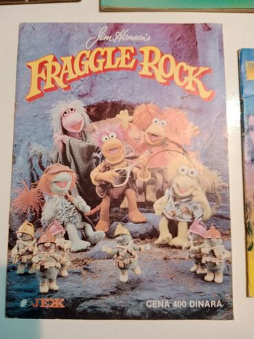 kasandra slicice: FRAGGLE ROCK Jim Henson's album sa sličicama Izdavač JEŽ 1986. god