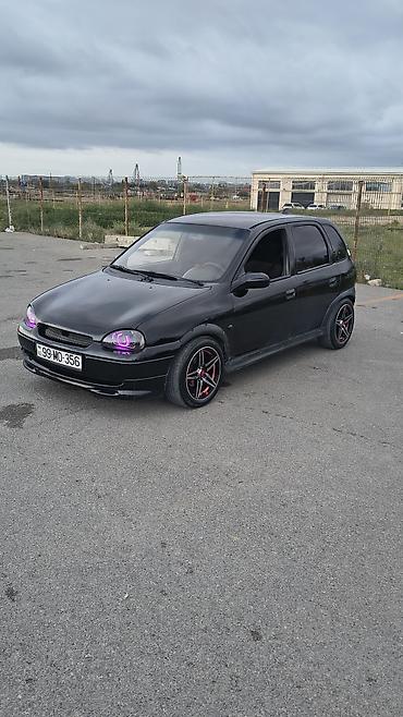 opel stra: Avtomobil: Opel Corsa B (5 qapı, hetçbek) Rəng: Qara, tam qara üslub — 6