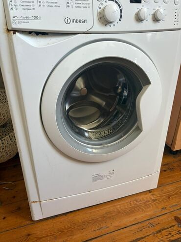 işləmiş paltar yuyan: Paltaryuyan maşın Indesit, 6 kq, İşlənmiş, Avtomat, Qurutma var, Kredit yoxdur, Ünvandan götürmə