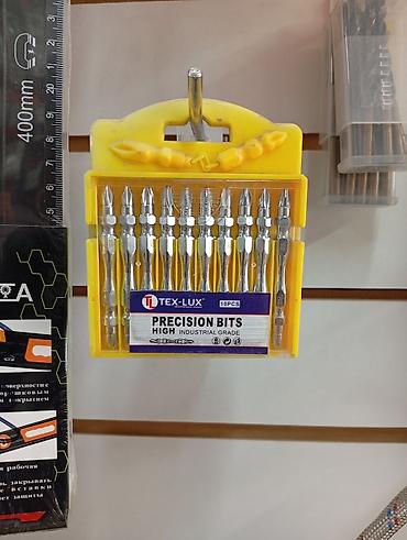 35 bit: Набор прецизионных бит TEX-LUX, 10 шт. - Серия: Precision Bits, High — 1