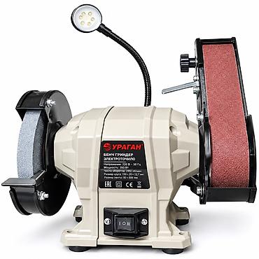 Электроточило с гриндером Ураган (Bench Grinder), модель YP3103