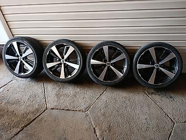 sybaru forester: Колеса в сборе 225 / 40 / R 18, Б/у, Комплект, Легковые, Литые, отверстий - 5 — 1