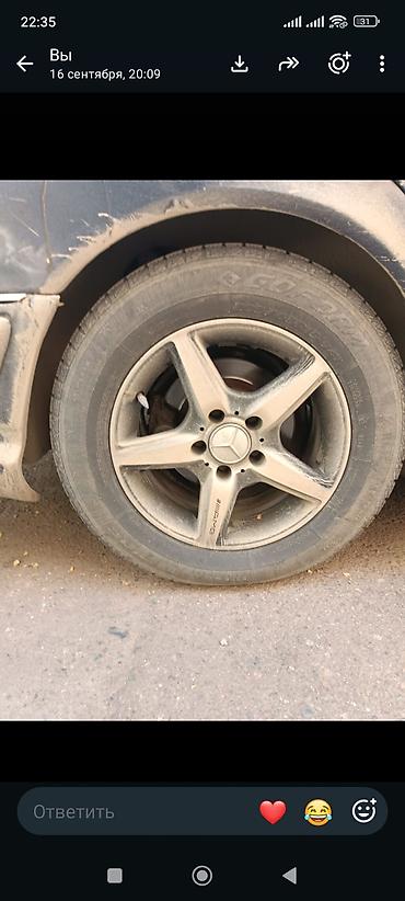 r20 mercedes: Колеса в сборе 205 / 65 / R 15, Лето, Б/у, Комплект, Легковые, Литые, отверстий - 5 — 2