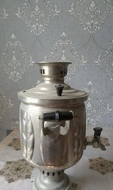 mis samovar: Klassik metal samovar - Material: qalın divarlı metal gövdə, rellef — 1