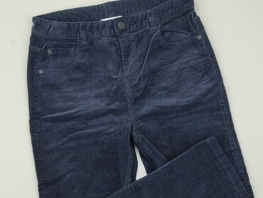jeansy rurki z wysokim stanem: Jeans, Marks & Spencer, 12 years, 152, condition - Good