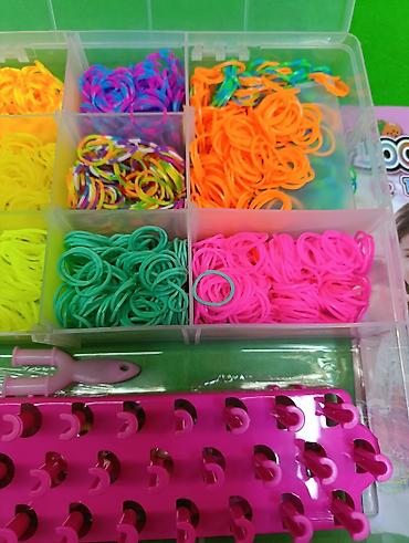 Башка товарлар: 🌈 Большой набор Loom Bands для создания ярких браслетов своими руками — 2