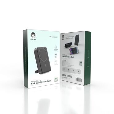 Триммеры: Green Lion Kick Stand Power Bank with Magsafe Charging 10000mAh PD 20W