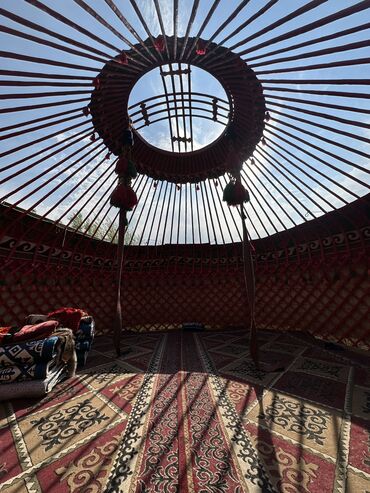 Аренда юрт: Аренда юрты, Каркас Деревянный, 75 баш, Казан, Посуда, Самовар — 2