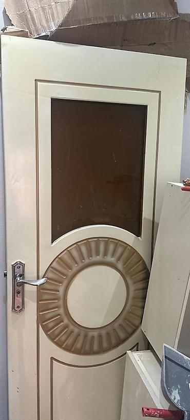 otaq qapilari: Məhsul: Otaq qapısı - Material: MDF/taxta əsaslı panel - Rəng: krem — 1