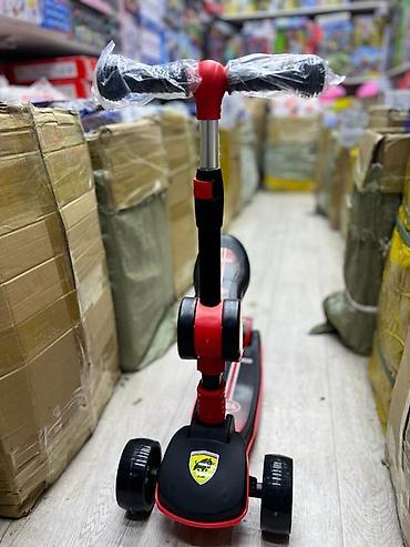 Детские самокаты: Детский самокат, Трёхколёсный — 75