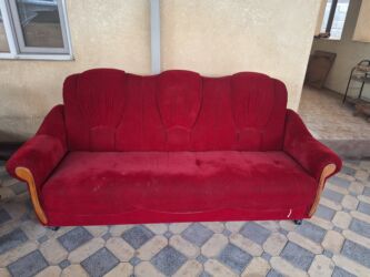 шкафчики кухонные: Комплект мягкой мебели, Самовывоз, цвет - Красный