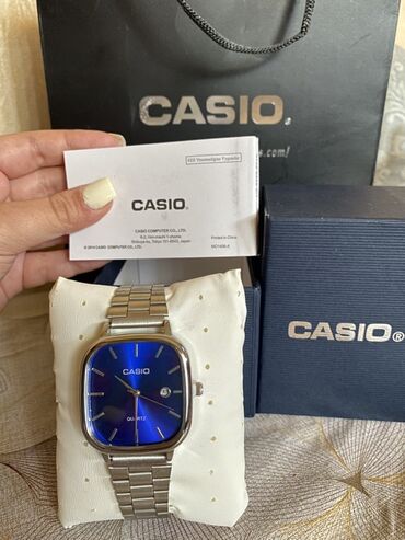klassik koynekler: Yeni, Qol saatı, Casio, rəng - Boz