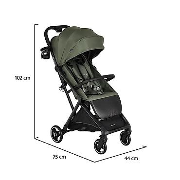disney primark: Cangaroo kolica za avion Airwalk – Deep Green (SKU: CAN00248-70) — 1