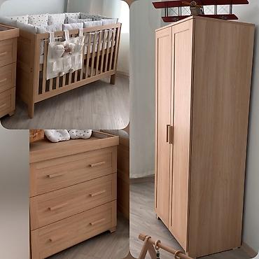 Mothercare mebel 450 azn tecili satilir 1 krovat 1 matras wkaf ve