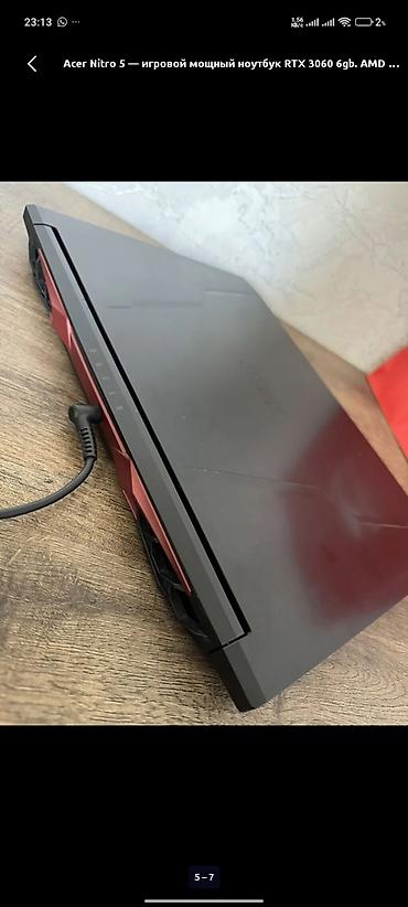 купить ноутбук acer nitro 5: 🔥 МОЩНЫЙ ИГРОВОЙ ЗВЕРЬ: Acer Nitro 5 (RTX 3060 / RYZEN 5)🔥торг уместен — 1