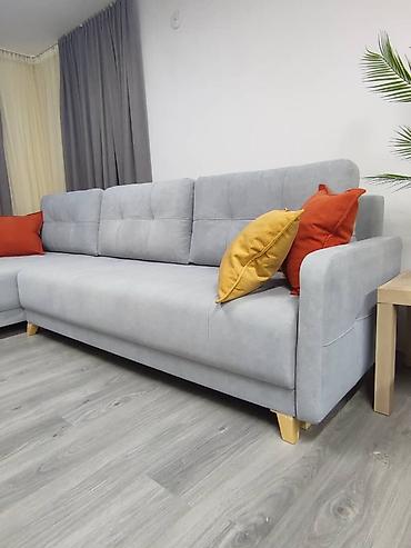 Угловые диваны: Угловая Сканди Габариты 306*151 Спальное место 140*209 Оснащен — 3