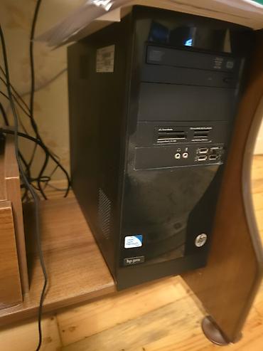 4k monitor: HP Masaüstü kompüter - hər şey daxildir Monitor, sistem bloku, mouse — 1