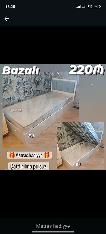dini hediyye: Yeni, Təknəfərlik çarpayı, Bazalı, Matras ilə, Siyirməsiz — 1