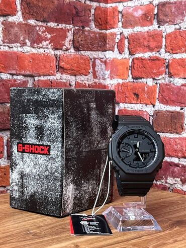 браслет ош: Спорттук саат, Casio (G-Shock), Суу өткөрбөөчү, Асыл нуска, Унисекс, Жаңы