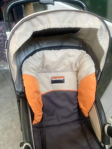 Uşaq dünyası: Goodbaby uşaq arabası - Marka: Goodbaby - Rənglər: boz, krem və — 6