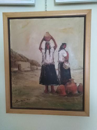 Ostali antikviteti: Slika -ulje na platnu 1976 god potpisana slika ulje na platnu srednji — 6