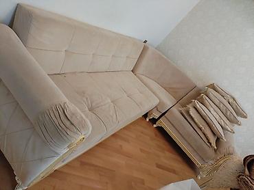 Künc divan, İşlənmiş, Açılan, Bazalı, Çatdırılma yoxdur lalafo.az -da Künc divan, İşlənmiş, Açılan, Bazalı, Çatdırılma yoxdur