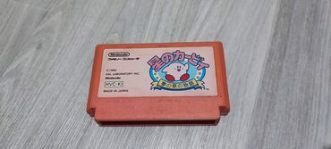 игра кальмары: Картриджи nes Famicom денди игра Kirby's Adventure