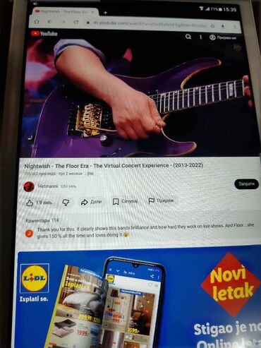 Tableti: Na prodaju samsung galaxy Tab e ocuvan kao nov bez i jedne tackice u — 4
