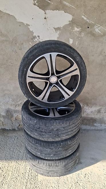 hyundai i30 disk: 4 ədəd yüngül lehimli disk və şin komplekti - Disklər: 5 barmaq — 1