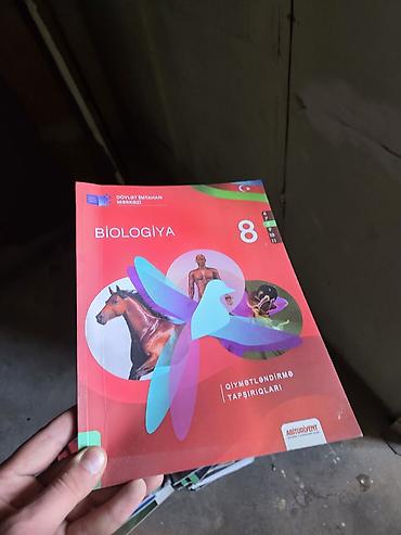 Kitablar və jurnallar: Məhsul: “Biologiya 8 – Qiymətləndirmə Tapşırıqları” kitabı - — 1