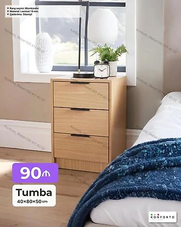 Tumba – 40×80×50 sm - Material: 18 mm laminat - Rəng seçimi: mümkündür lalafo.az -da Tumba – 40×80×50 sm - Material: 18 mm laminat - Rəng seçimi: mümkündür