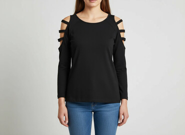 t shirty z baskinką: Papaya, Жіноча блуза, розмір M