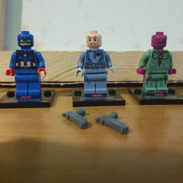 lego marvel: LEGO minifigures Марвел Продаю комплектом!!!!!!!! Все НЕ оригинал!
