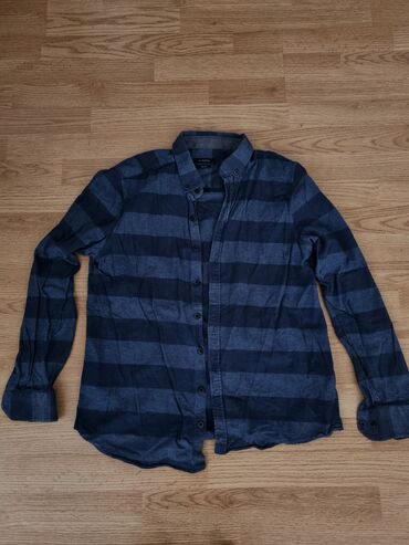 nike tech fleece donji deo: Shirt Long sleeves, L (EU 52), Massimo Dutti, color - Multicolored, Cotton