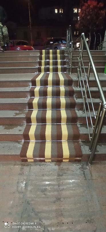 Грязезащитные и придверные коврики: Придверный коврик Новый, Наружный, 100 см * 1 пог. м, Квадратный, цвет - Зеленый, Коричневый, Серый — 6