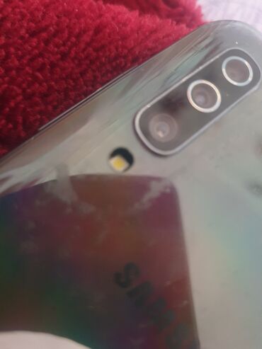 Samsung: Samsung Galaxy A50, Б/у, 64 ГБ, цвет - Серый, 2 SIM — 6