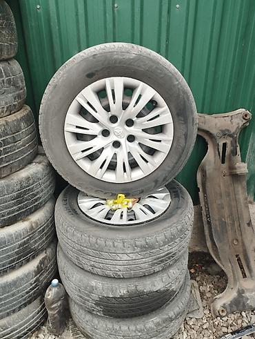 Железные Диски R 16 Toyota, Комплект, отверстий - 5, Б/у at lalafo.kg Железные Диски R 16 Toyota, Комплект, отверстий - 5, Б/у
