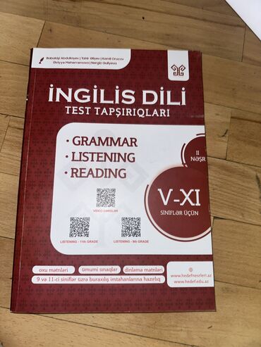 azerbaycan dili test banki cavablari: Inglis dili test metnler,listeningler,grammatika