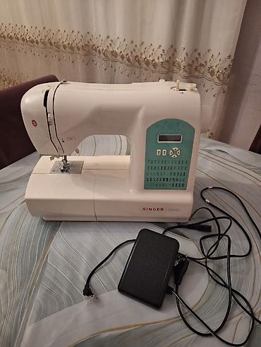 SINGER tikiş maşını - Brend: SINGER - Rəng: ağ, kompakt korpus - lalafo.az -da SINGER tikiş maşını - Brend: SINGER - Rəng: ağ, kompakt korpus -