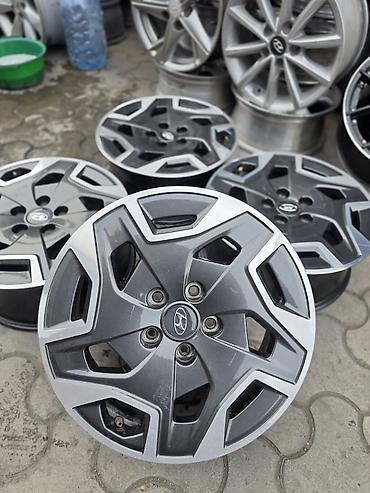 Комплект оригинальных легкосплавных дисков Hyundai, набор из 4 шт. -