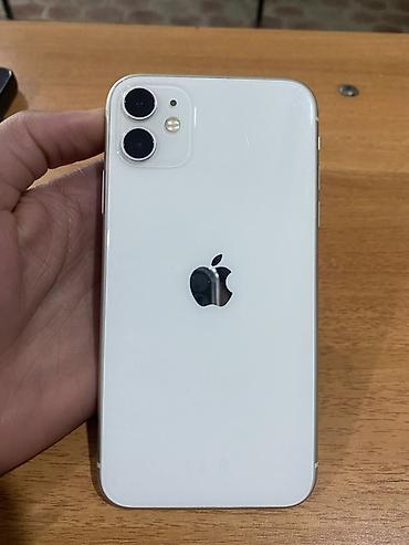 ikinci əl subalar: IPhone 11, 128 GB, Ağ, Face ID — 1