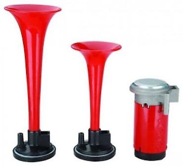snaga osiguraca: SIRENA- FANFARE (PNEUMATIC, 12V, 160/207MM, DOUBLE; PLASTIC) | — 1