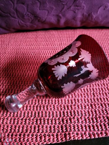 Ostali kućni dekor: Zvono novo Bohemija kristal rucno gravirano 70te. Kristalno — 11